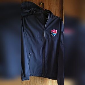 San Diego Wave FC Navy Blue Zip-Up Jacket